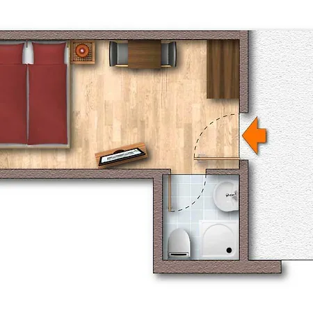 Guest house Restaurant Waldcafe