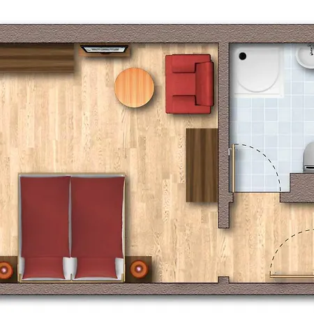 게스트하우스 Restaurant Waldcafe 3*